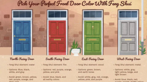 Pilihan Warna Pintu Rumah Menurut Feng Shui